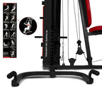 Multigym PRO BMG 4700 bench with weight stack 66kg Accessories/Training equipment/Sprzęt siłowy/Atlasy Your Sports Performance