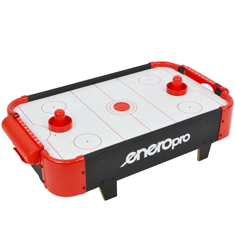 TABLE GAME AIR HOCKEY 60x32.5x14CM BLACK ENERO PRO Accessories Your Sports Performance