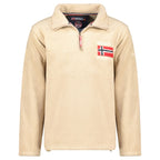 Men’s Fleece Jacket Geographical Norway TEQUATEUR BEIGE DB MEN 233 (WZ6694H/GN-BEIGE)
