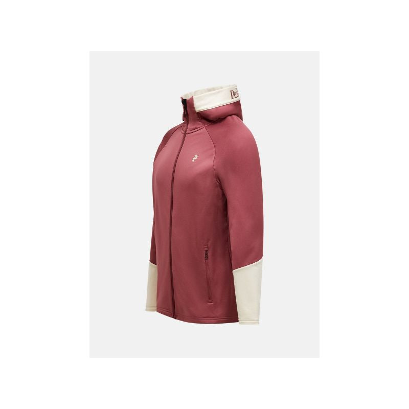 PEAK PERFORMANCE M Rider Essentials Midlayer Zip Hoodie Red