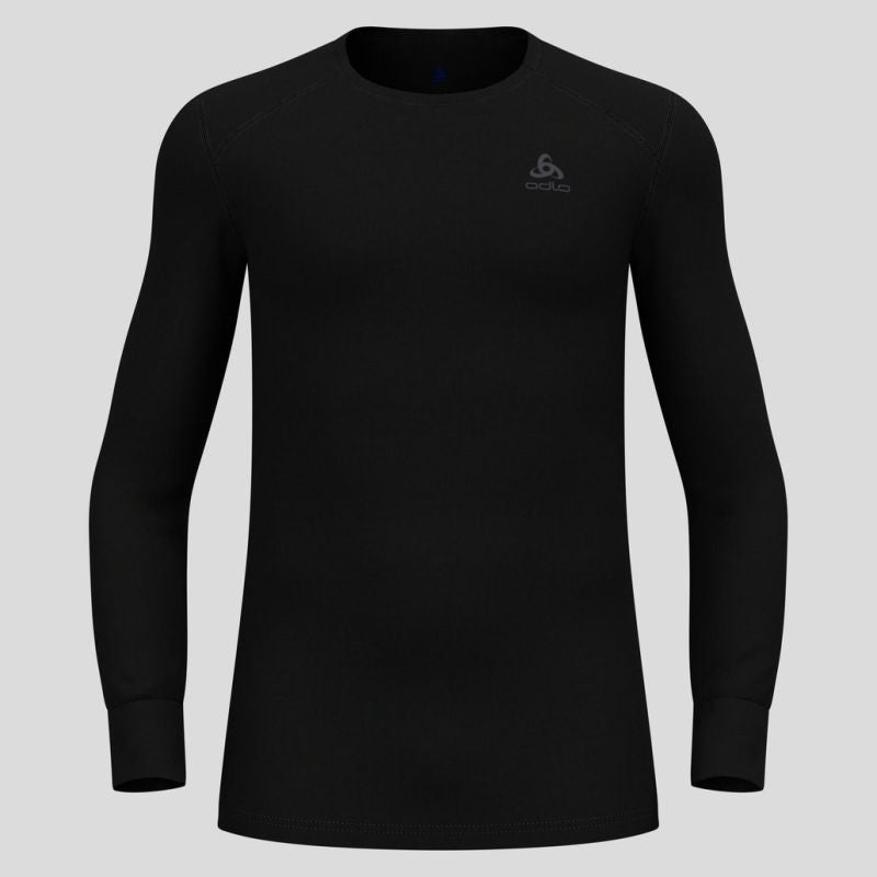 Odlo BL TOP crew neck l/s ACTIVE WARM ECO men's t-shirt size L Black Clothing Your Sports Performance