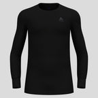 Odlo BL TOP crew neck l/s ACTIVE WARM ECO men's t-shirt size L Black Clothing Your Sports Performance