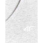 Women's basic V-neck T-shirt 4F 4FWMM00TTSHF3307-27M *Kategoria tymczasowa Your Sports Performance
