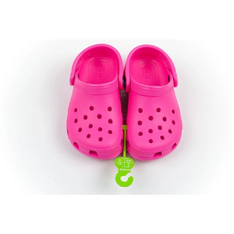 Crocs Classic Clog T children's clogs sandals pink comfortable fashionable