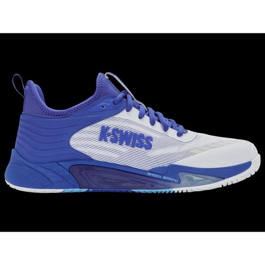 K-swiss HYPERCOURT PINNACLE WHITE/DAZZLING BLUE/BALTIC SEA-M sneakers (04432-158-M) K- Swiss