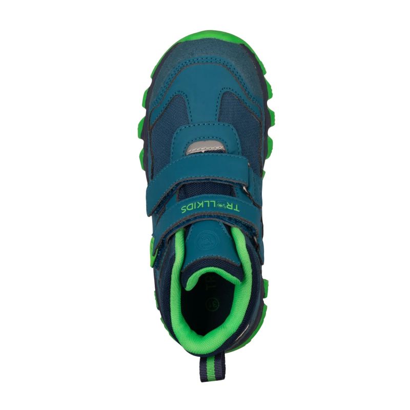 Trollkids Kids Kjerag Hiker dark marine/fresh green/mystic blue (577-104)