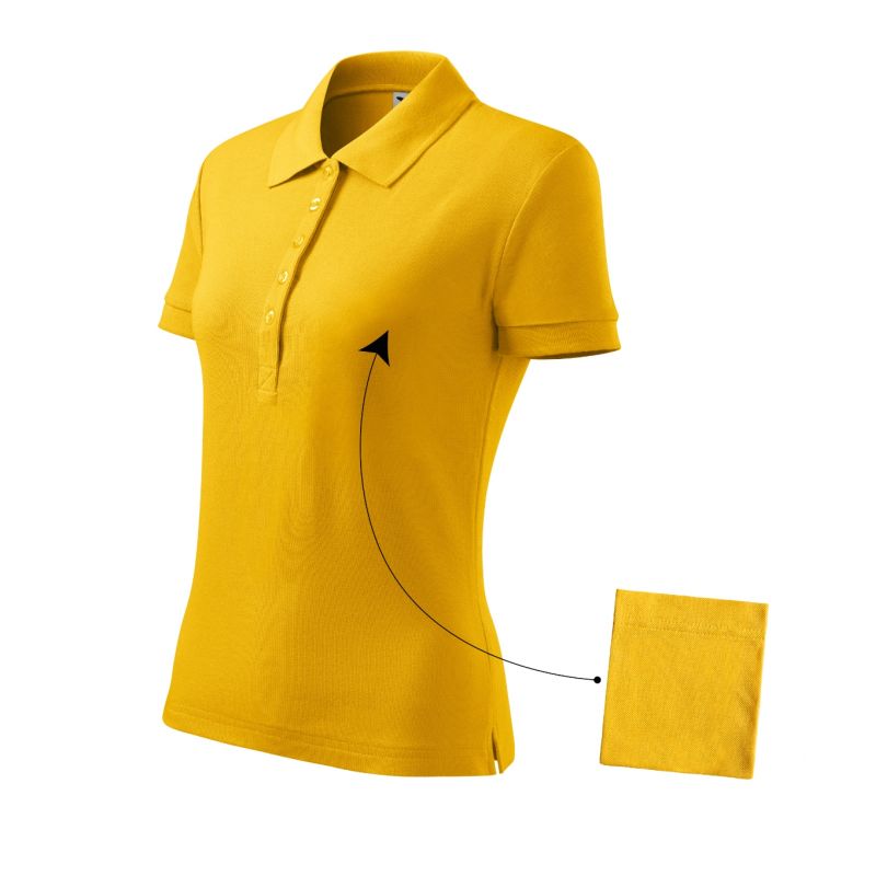Malfini Cotton polo shirt W MLI-21304 yellow Clothing/Lifestyle/T-shirts/Malfini Malfini