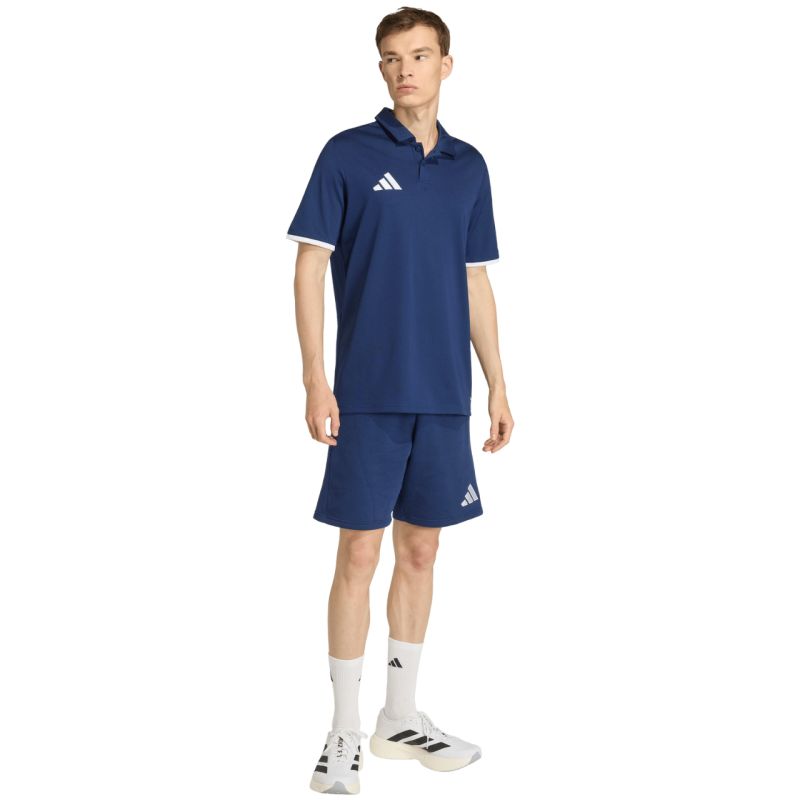 Men's adidas Entrada 26 Polo T-shirt navy blue JZ6663 adidas