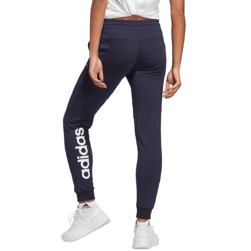adidas Essentials Linear French Terry Cuffed W IC6869 pants Clothing/Lifestyle/Trousers, shorts Adidas