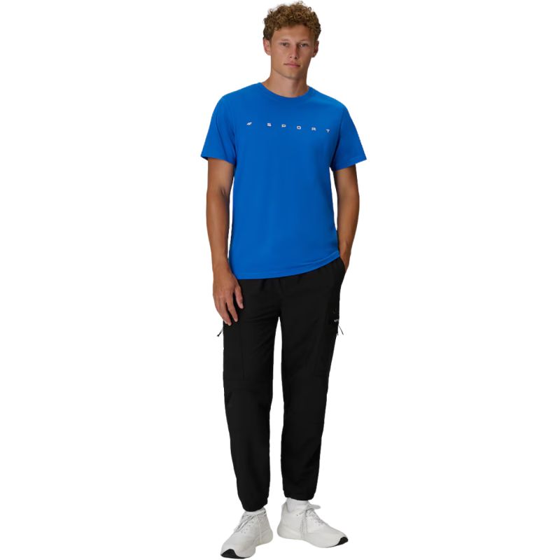 Men's 4F M3575 T-shirt blue 4FWAW26TTSHM3575 33S
