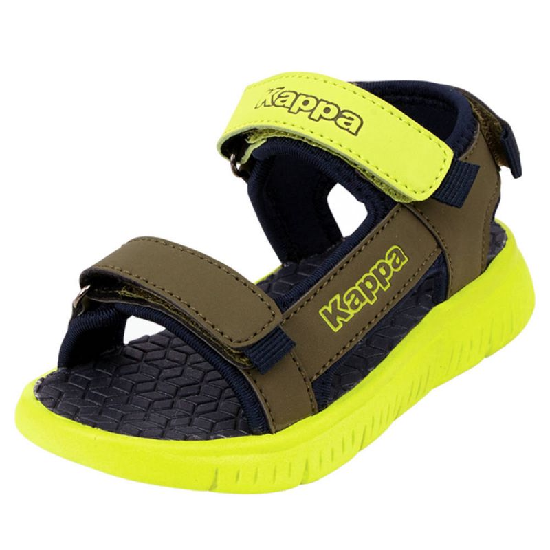 Kappa Kana MF K summer children's sports sandals yellow/green (260886MFK-3331) In preparation Your Sports Performance