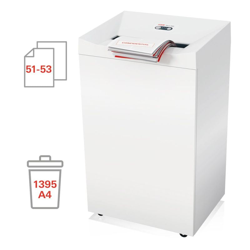 HSM Pure 940 Shredder, 165L 5.8mm Urządzenia biurowe/Niszczarki Your Sports Performance