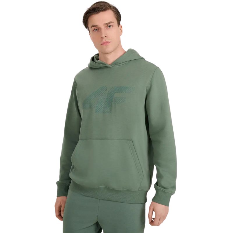 Men's sweatshirt 4F M1980 green 4FWAW25TSWSM1980 41S 4f