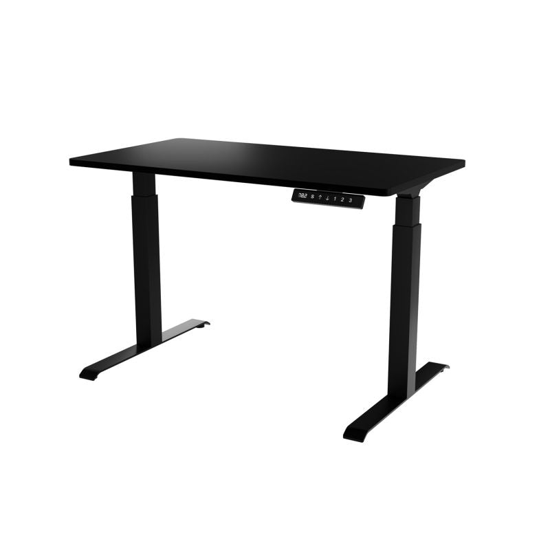 Electric height adjustable desk MOON 121x67x72-120 black Biurka/Biurka nowoczesne Your Sports Performance