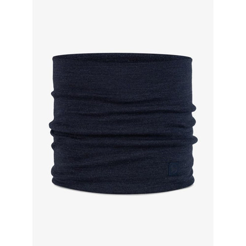 BUFF MERINO HEAVYWEIGHT NECK WARMER SOLID INDIGO bandana Odzież militarna/Chusty, arafatki, kominy Your Sports Performance