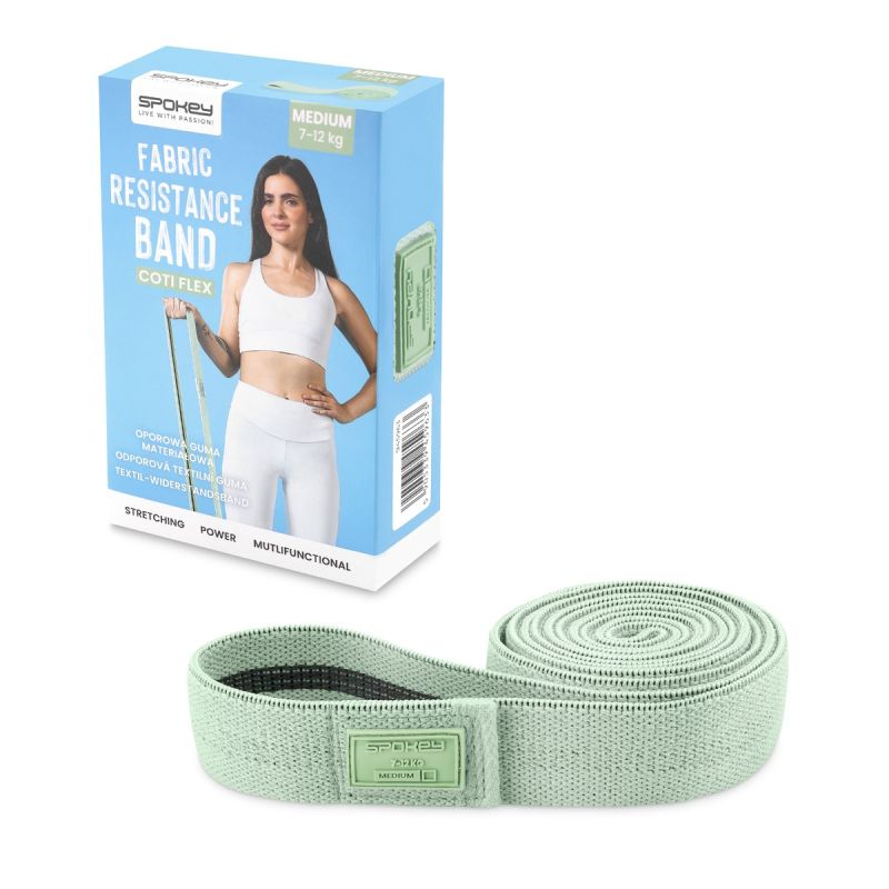 Spokey COTI FLEX MEDIUM fabric resistance rubber In preparation Your Sports Performance