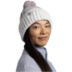 BUFF KNITTED & FLEECE BAND BEANIE AKNA WHISPER Hat