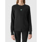 Girls' organic cotton sweatshirt, no zipper, no hood, 4F Junior *Kategoria tymczasowa Your Sports Performance