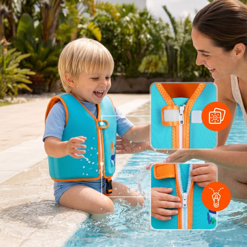 Spokey KAMI Neoprene Swimming Vest for Children Spokey