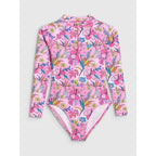 One-piece swimsuit with UPF50+ filter for girls 4F 4FJRSS26USWSF144-90A