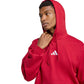 Men's adidas Essentials Feelcozy Hoodie red KC0907 In preparation Your Sports Performance
