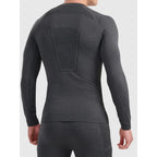 Seamless thermal ski underwear with quick-drying finish - men's longsleeve 4F 4FWAW26USEAM311-21M