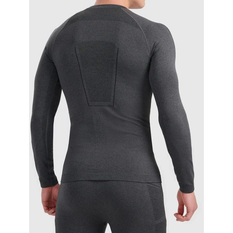 Seamless thermal ski underwear with quick-drying finish - men's longsleeve 4F 4FWAW26USEAM311-21M