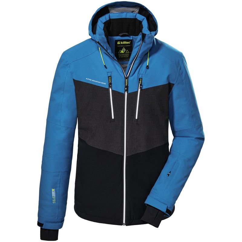 Killtec KSW 45 Men's Ski Jacket Waterproof and Windproof PFC Free Blue/Black (38699/269) In preparation Your Sports Performance