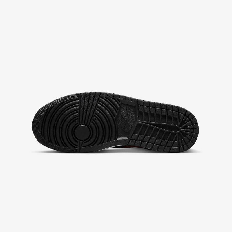 Air Jordan 1 LOW Black/Fire Red/White sports shoes - 553558-063 Obuwie/Buty do koszykówki męskie/Nike Your Sports Performance