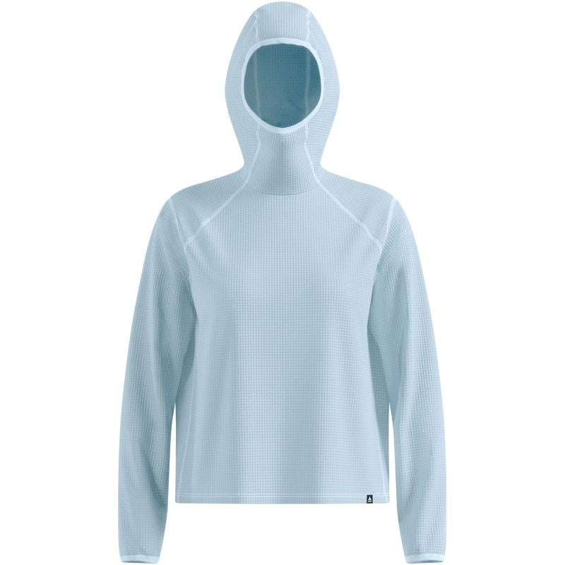 Women’s ODLO Mid layer hoody CUBIC, blue