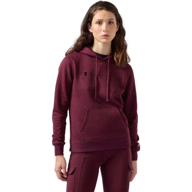 Champion Hooded Sweatshirt Women's Burgundy 118379 RS522 Clothing Your Sports Performance