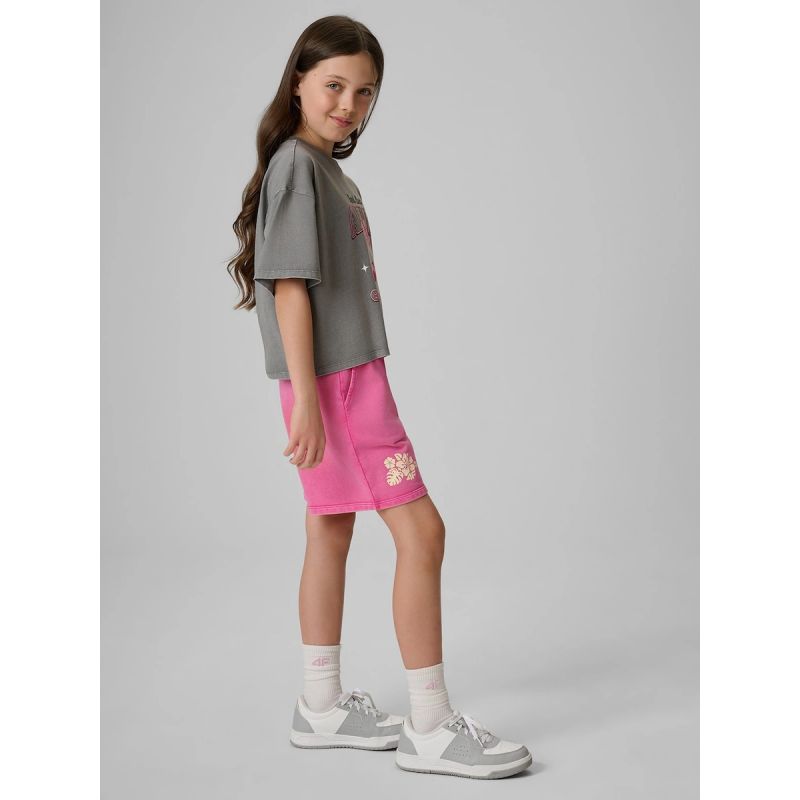Girls' sweatpants 4F 4FJRSS26TSHOF0925-54S