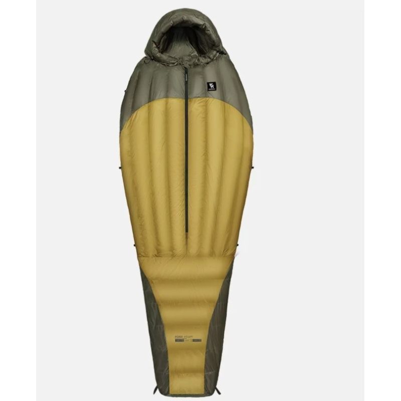 Qunature winter down sleeping bag gold L Qunature/Akcesoria Turystyczne/Śpiwór Your Sports Performance