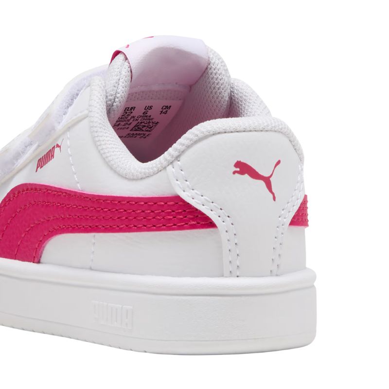 Puma Rickie Classic V Inf Children's Shoes White and Pink 394254 24