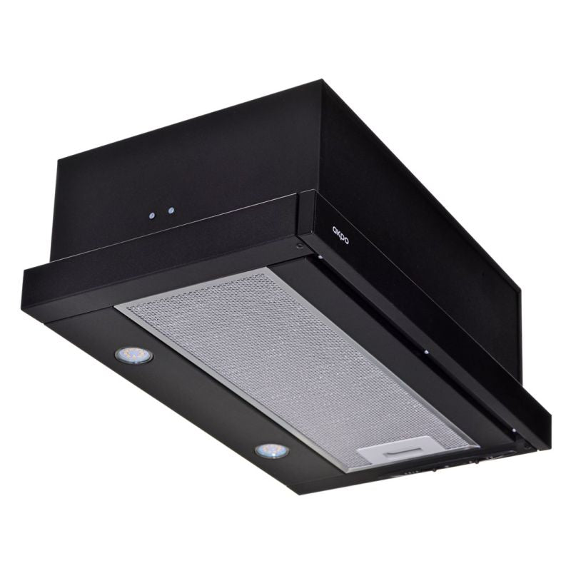 AKPO WK-7 LIGHT ECO 50 BLACK telescopic hood (under-cabinet) AGD - Produkty/Okapy kuchenne Your Sports Performance