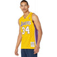 Mitchell &amp; Ness Los Angeles Lakers NBA Swingman Home Jersey Lakers 99 Shaquille O`Neal SMJYGS18179-LALLTGD99SON Clothing/Lifestyle/T-shirts/Mitchell & Ness Your Sports Performance