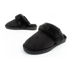 O'neill Pomnio women's slippers, insulated slip-on slippers, fashionable, warm, black ONeill
