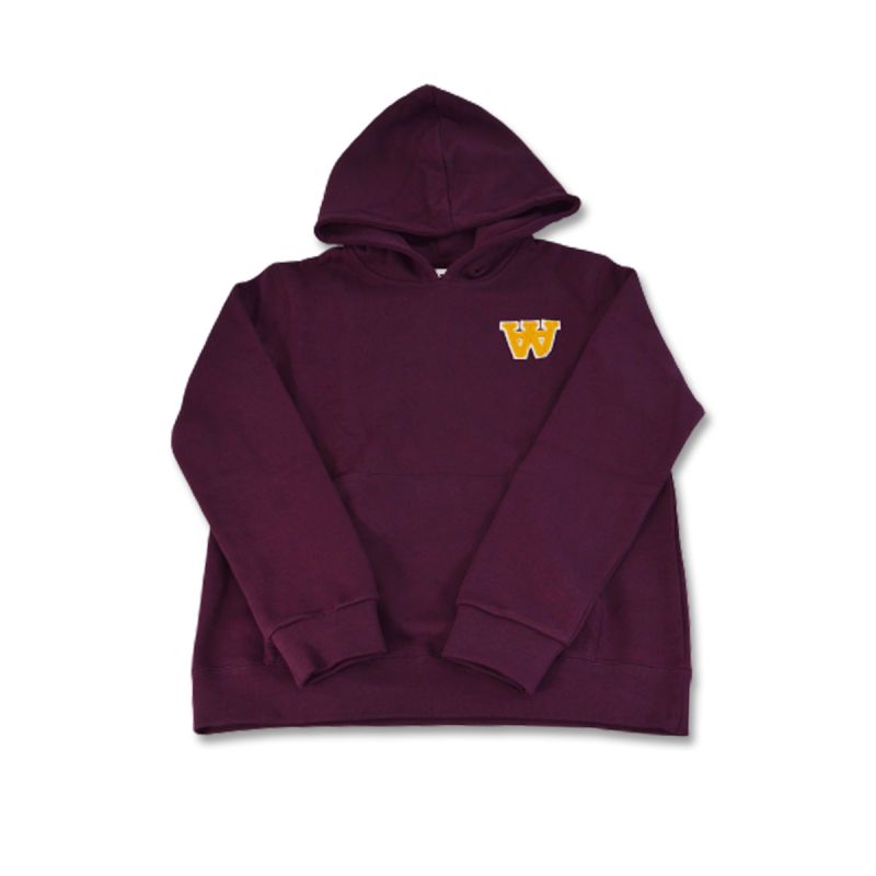Wood Wood Izzy AA Burgundy Children's Sweatshirt - 10235605-2424-Burgundy Odzież/Odzież na co dzień Your Sports Performance