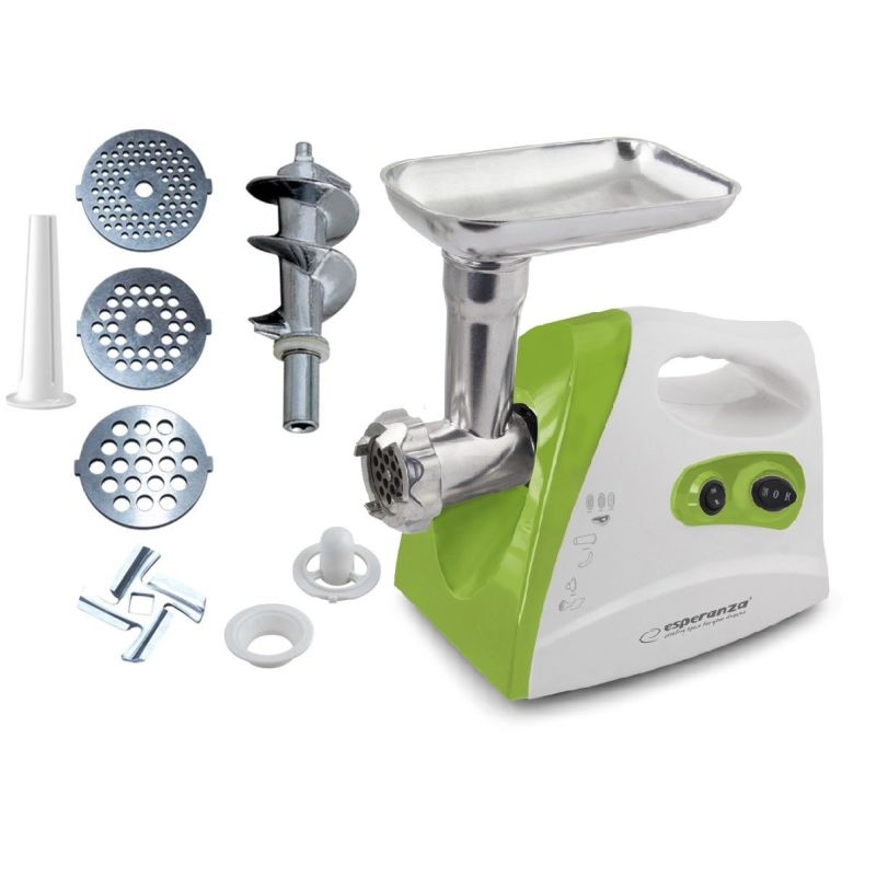 Esperanza Meatball EKM012G meat grinder (600W; white, green) AGD - Produkty/Maszynki do mielenia Your Sports Performance