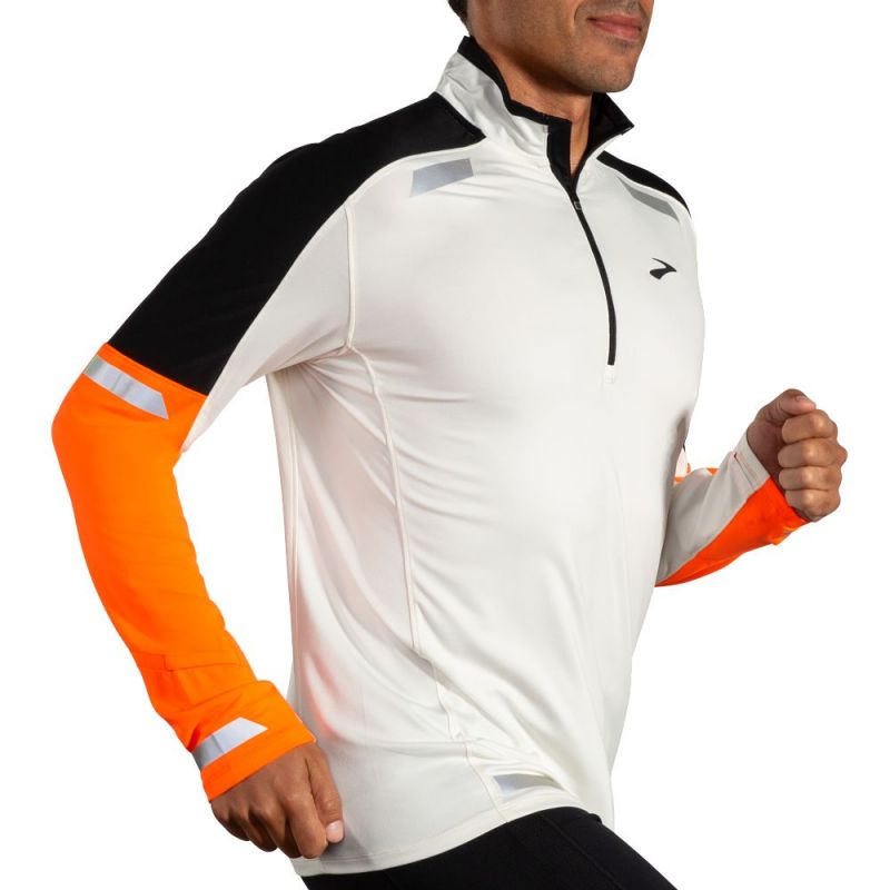 Brooks Running Run Visible 1/2 zip 2.0 sweatshirt 211516167 Import z Brooks/Brooks/Bluzy Your Sports Performance