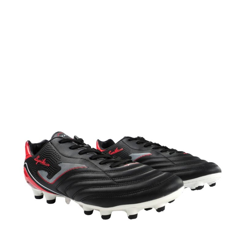 Joma Aquila FG football boots black and red AGUW2241