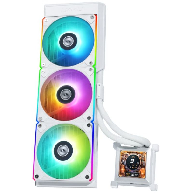 Lian Li HSLCD36SW computer cooling system Computer case All-in-one liquid cooler 12 cm White Chłodzenie/Chłodzenie - zestawy chłodzenia wodnego Your Sports Performance