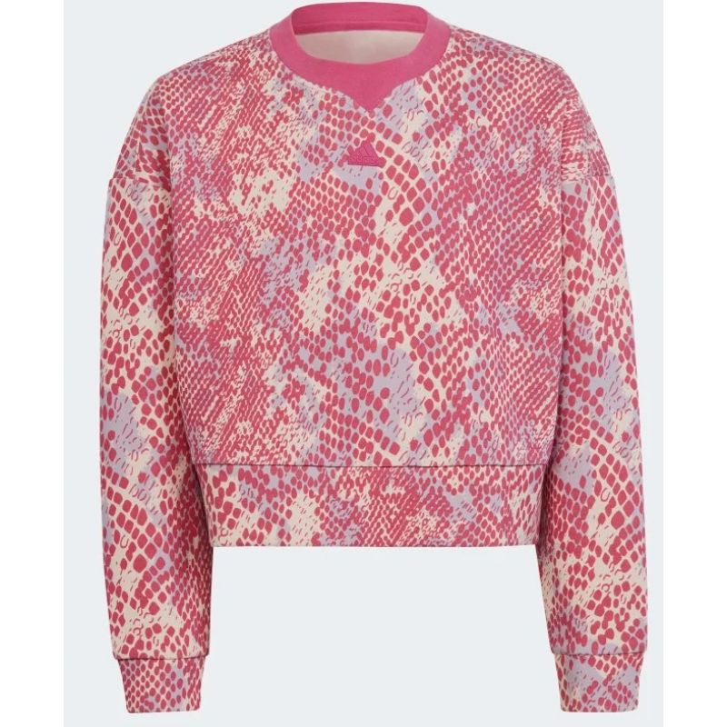 Sweatshirt adidas FI Allover Print SWT Jr. HR5828 Clothing/Lifestyle Adidas
