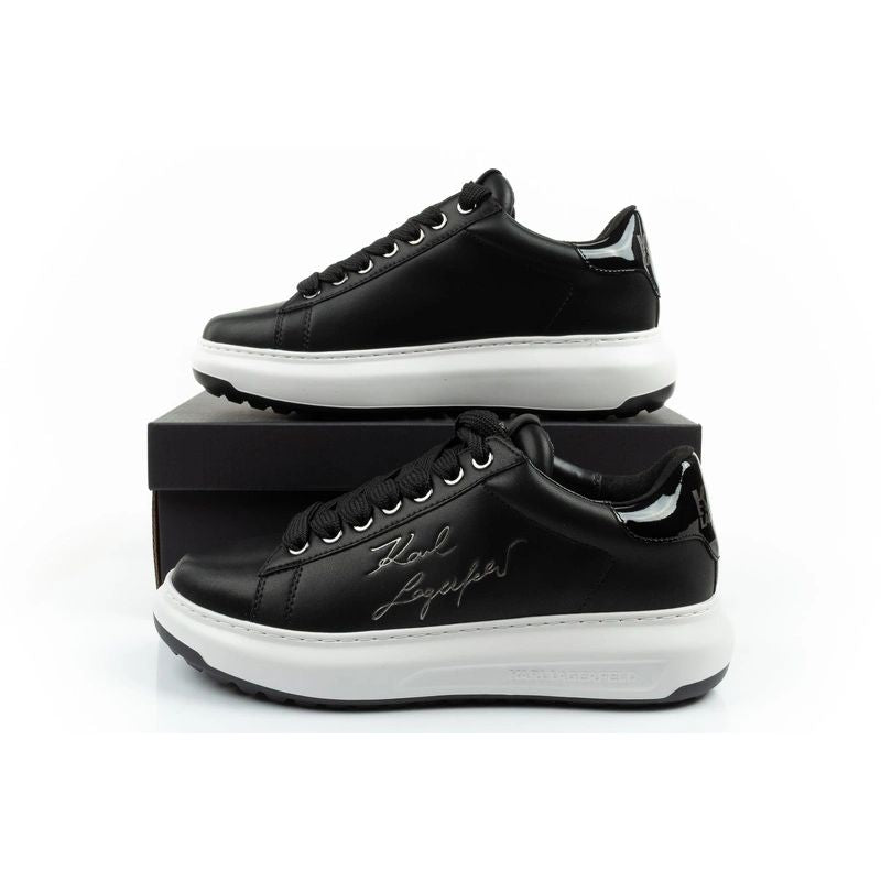Karl Lagerfeld men's shoes sneakers Kapri natural leather black To be categorized Your Sports Performance