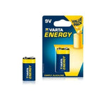 VARTA Energy 9V 6LR61 alkaline battery (x 1) Baterie, akumulatorki i ładowarki/Baterie Your Sports Performance