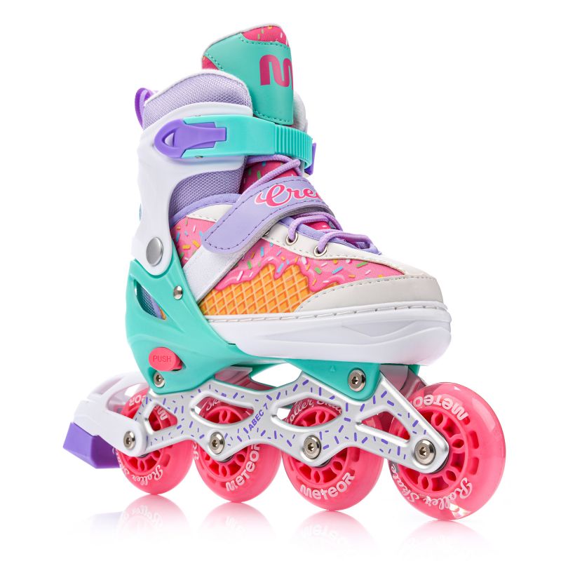 Meteor 4in1 Cream M 34-37 10142 roller skates Accessories/Skating/Rolki Meteor Your Sports Performance