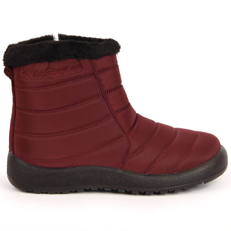 Waterproof snow boots with zipper NEWS W EVE181C burgundy Footwear/Outdoor/News Your Sports Performance