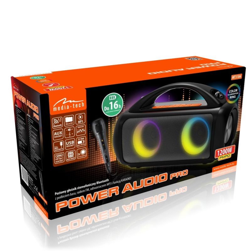 MEDIA-TECH PREMIUM BT POWER AUDIO PRO SPEAKER In preparation Your Sports Performance