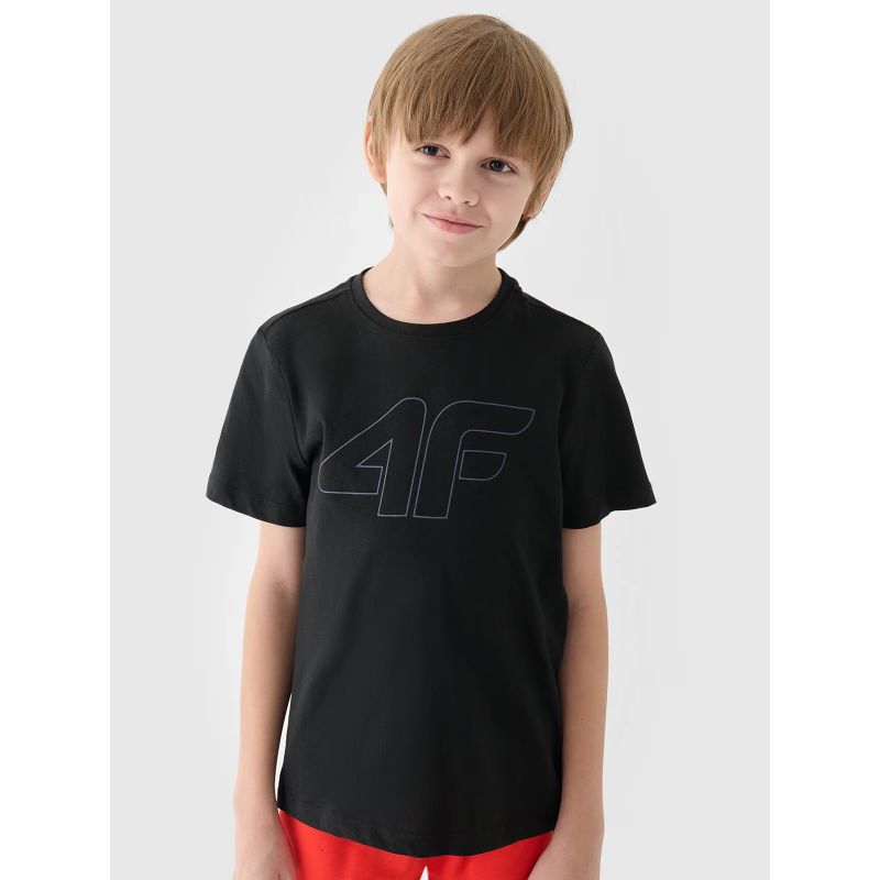 Boy's printed T-shirt 4F Junior 4FJWMM00TTSHM1627-20S *Kategoria tymczasowa Your Sports Performance