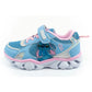 Leomil children's sports shoes sneakers Stitch light with velcro LED blue